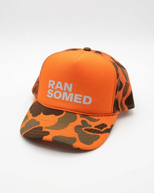 Camo Ransomed Trucker Hat (Orange)