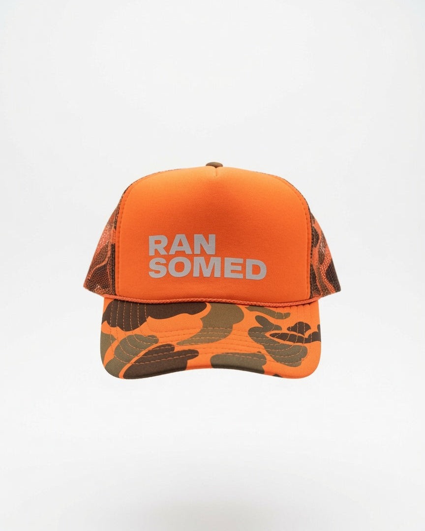 Camo Ransomed Trucker Hat (Orange)