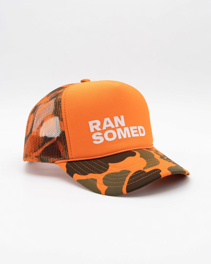 Camo Ransomed Trucker Hat (Orange)